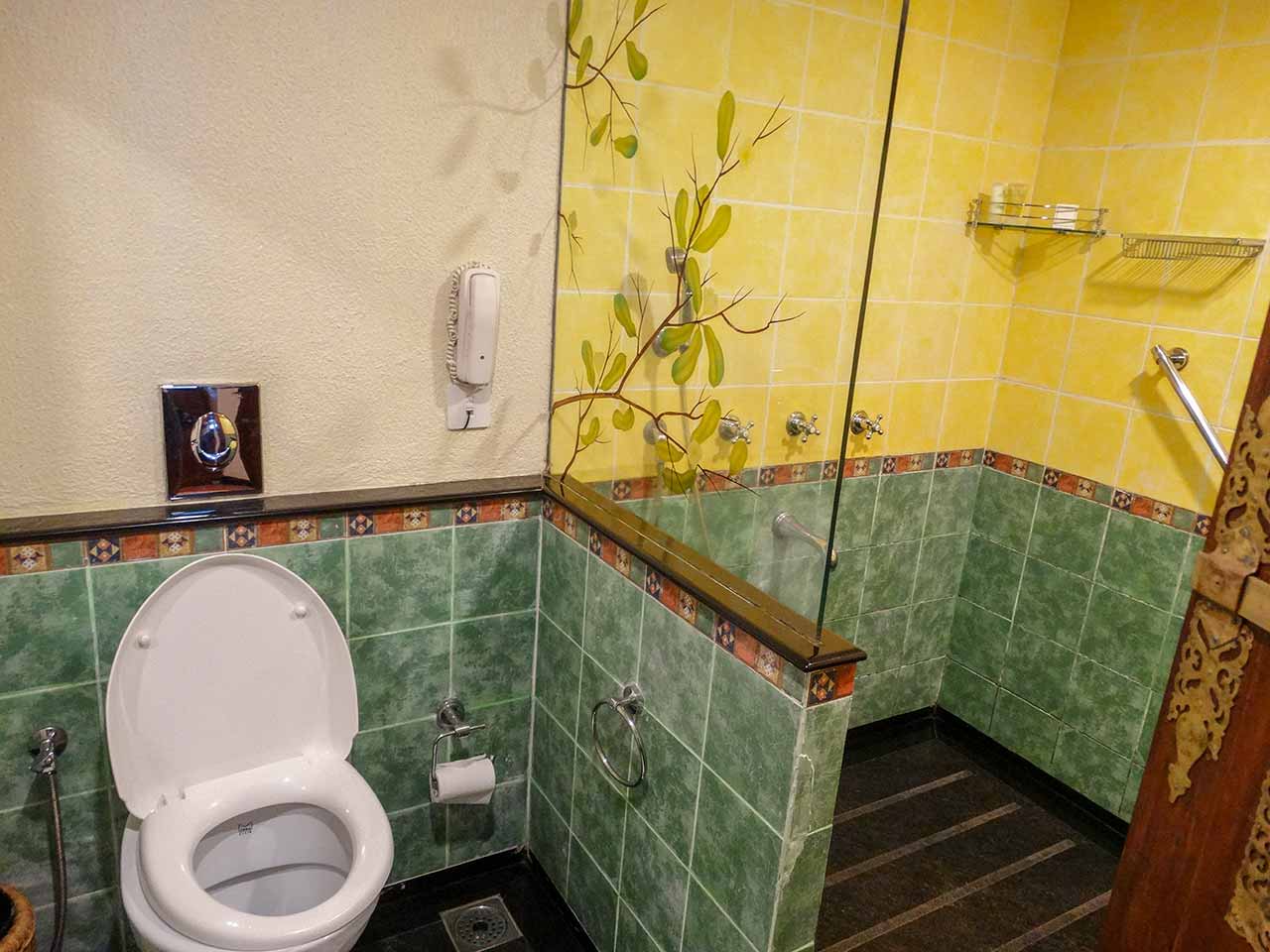 Bathroom at Hotel Leela