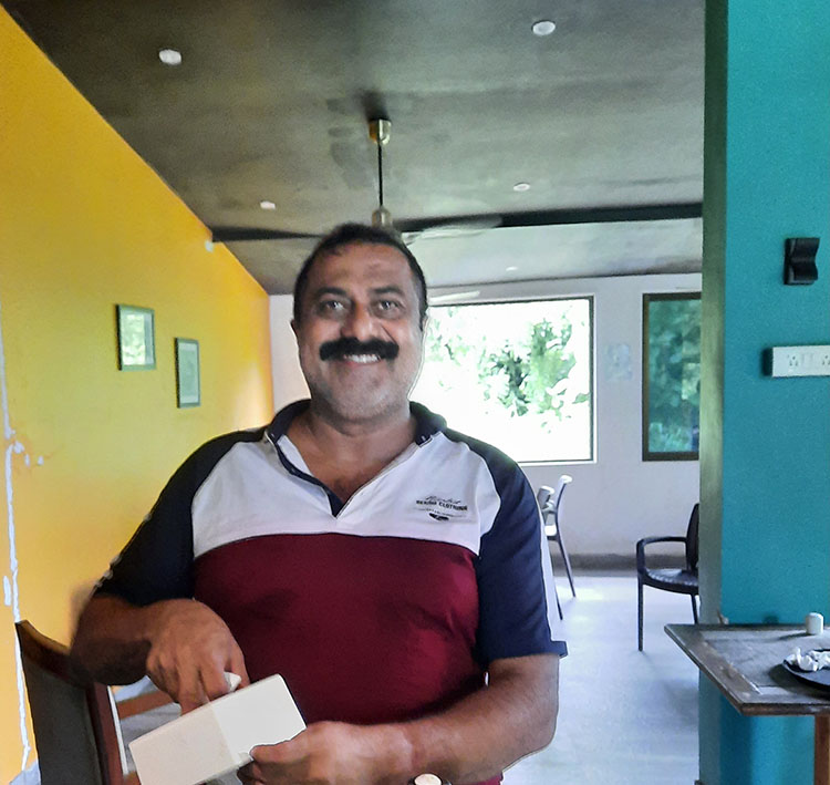 The In charge of the Resort
