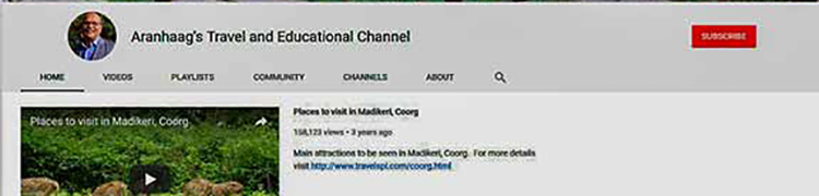youtube channel