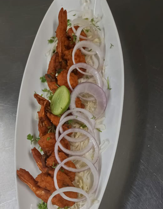 Prawns fry