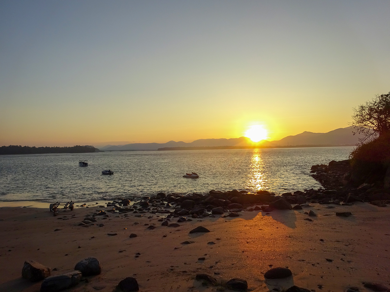 sunrise view