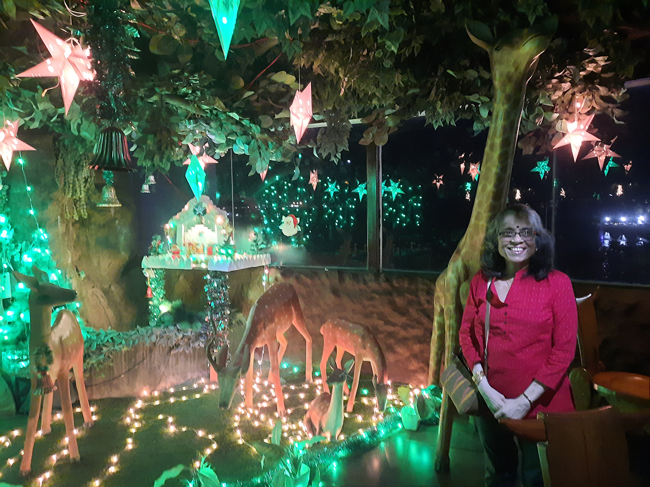 Christmas decoration at President Hotel