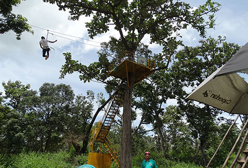 Nisarg Dham Ropeway
