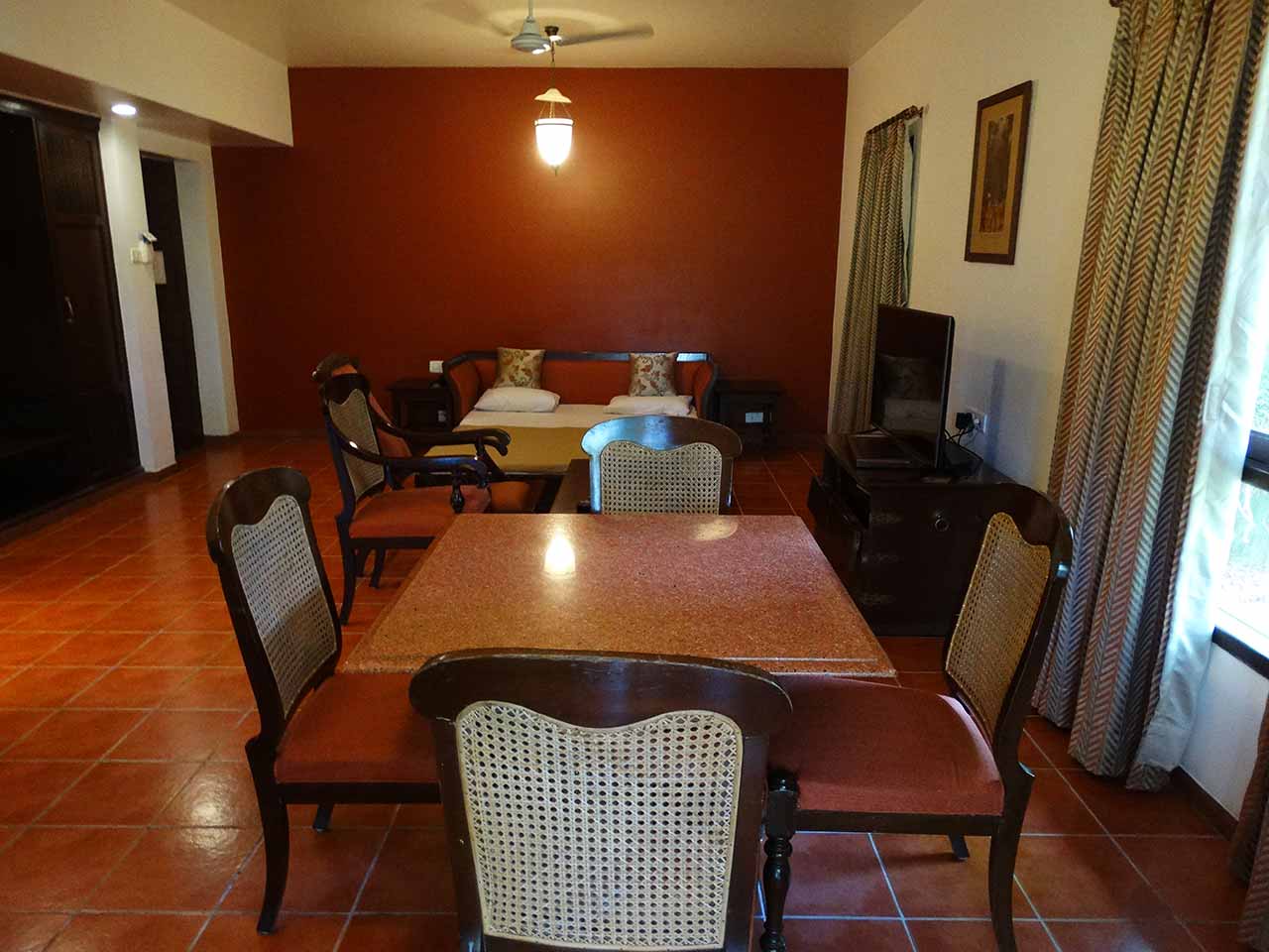 Room Layout in Club Mahindra, Madikeri