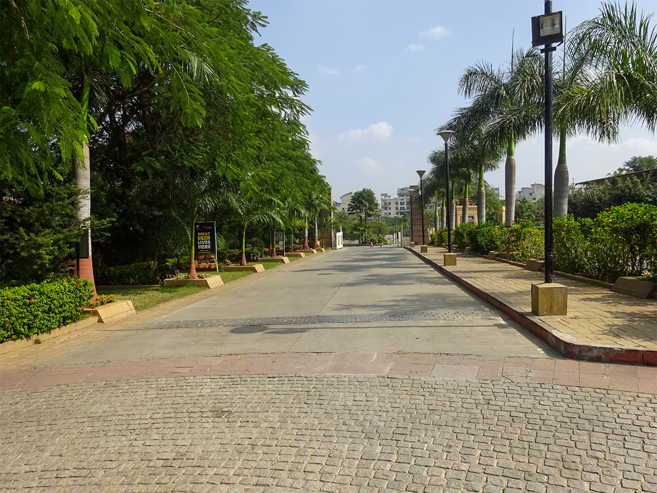 Entrance to Corinthians Resort
