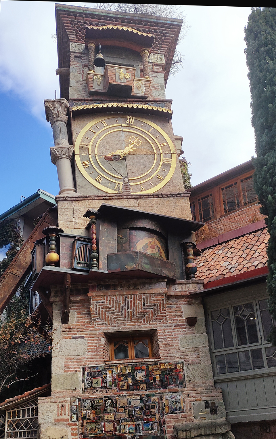 Leaning Clock Tower