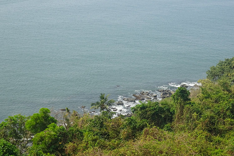 View from Aguada Fort