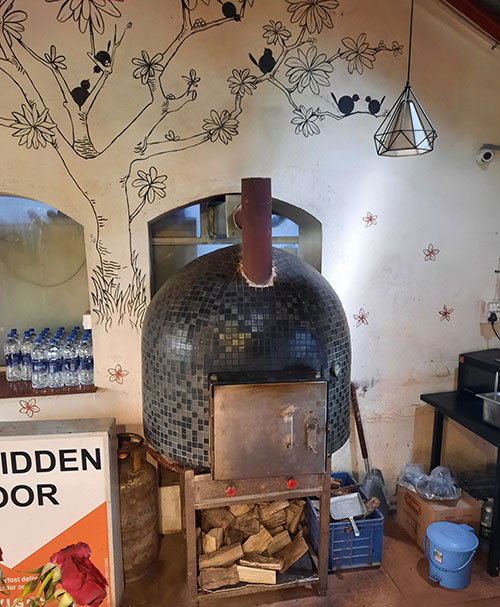 Cooking system at Hidden Door