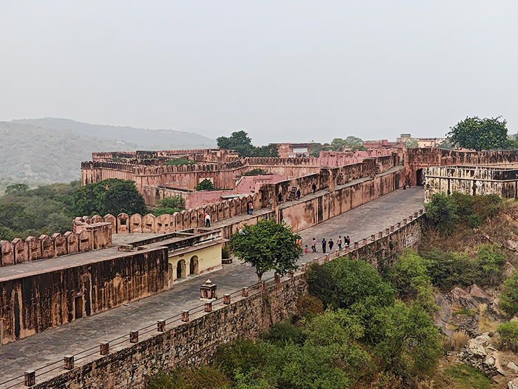 View of the Jaighar Fort