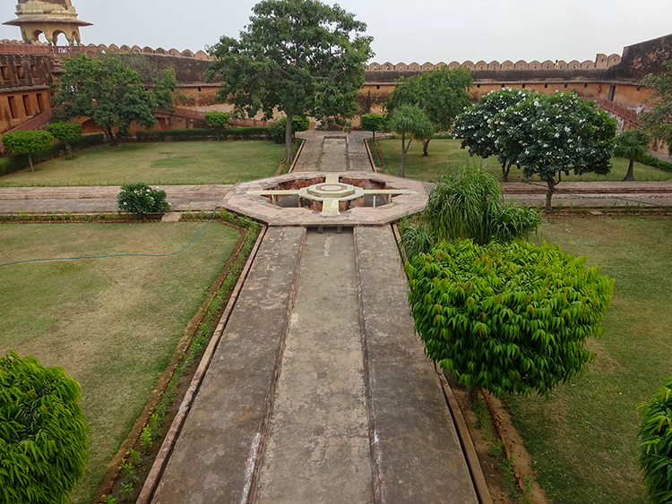Inside view of the Fort