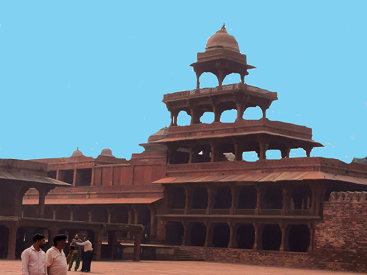Inside view of the Fort