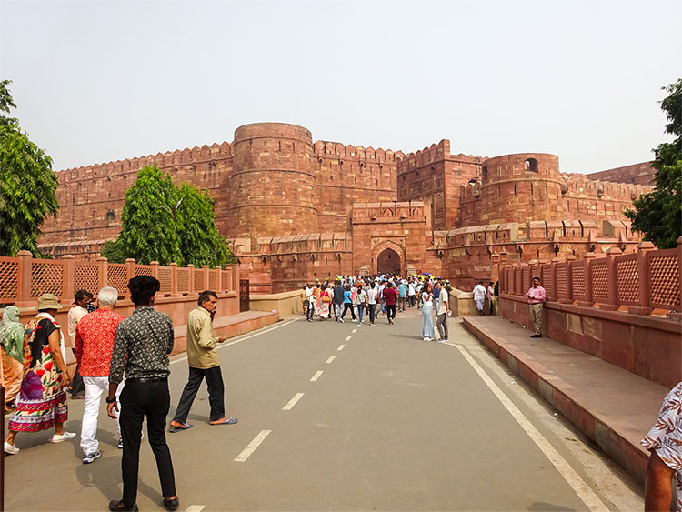 Entry gate of Taj