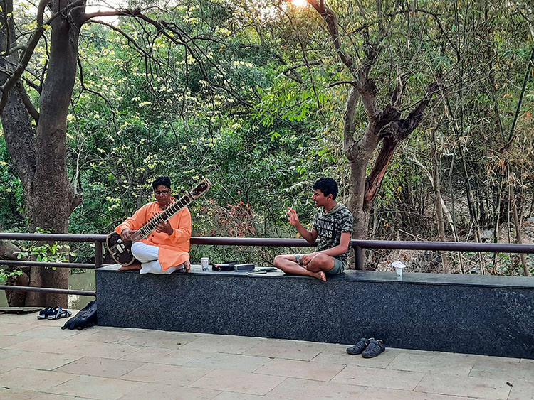 Music in High Tea Area