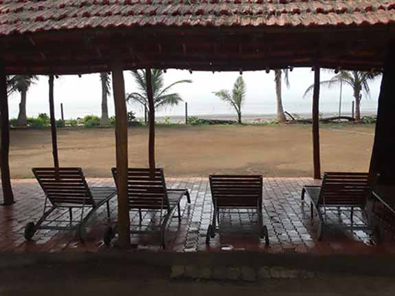 Sit out near the beach