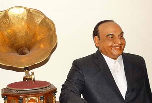Wax Statue of Mohd.Rafi