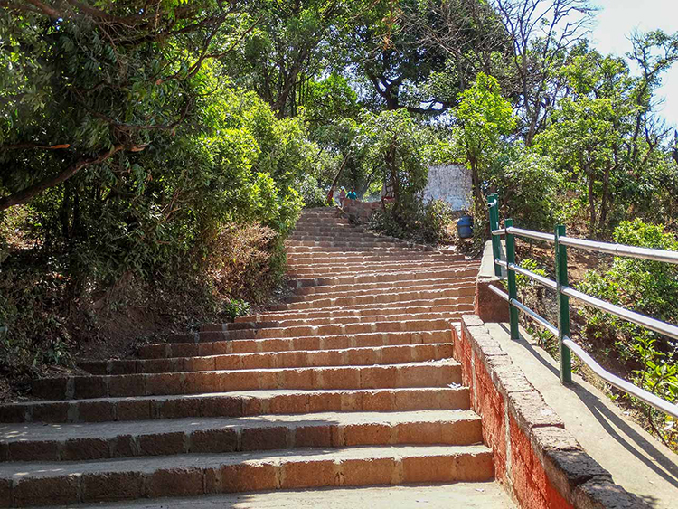 Steps at Mahabaleshwar