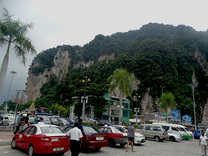 Parking at Batu Caves