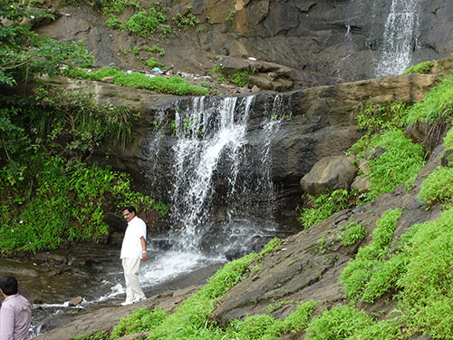 Small waterfall on the way