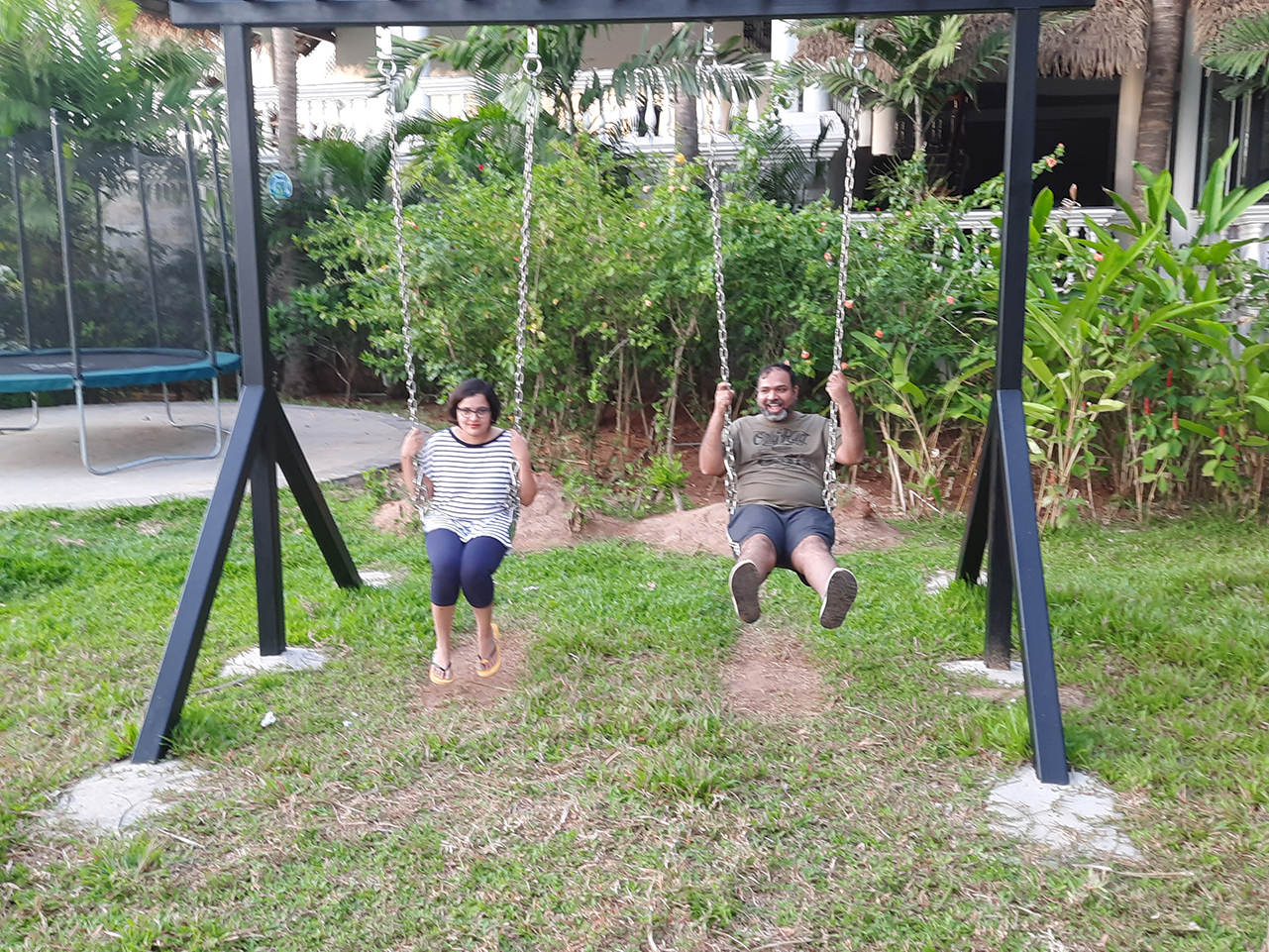 Swing at the Resort