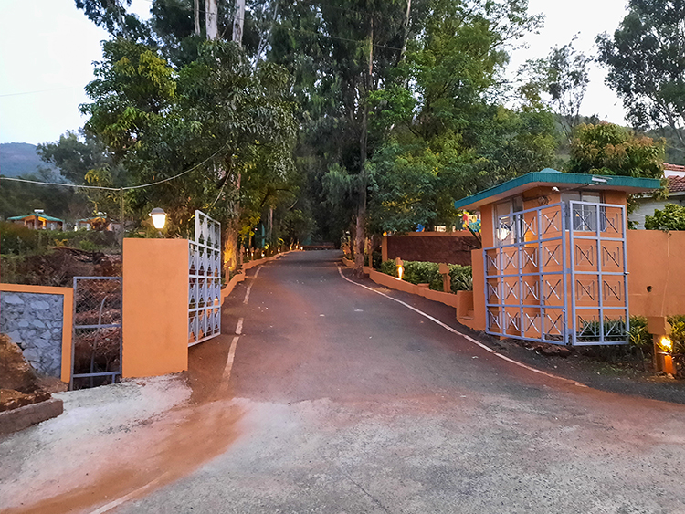 Entrance of the Resort