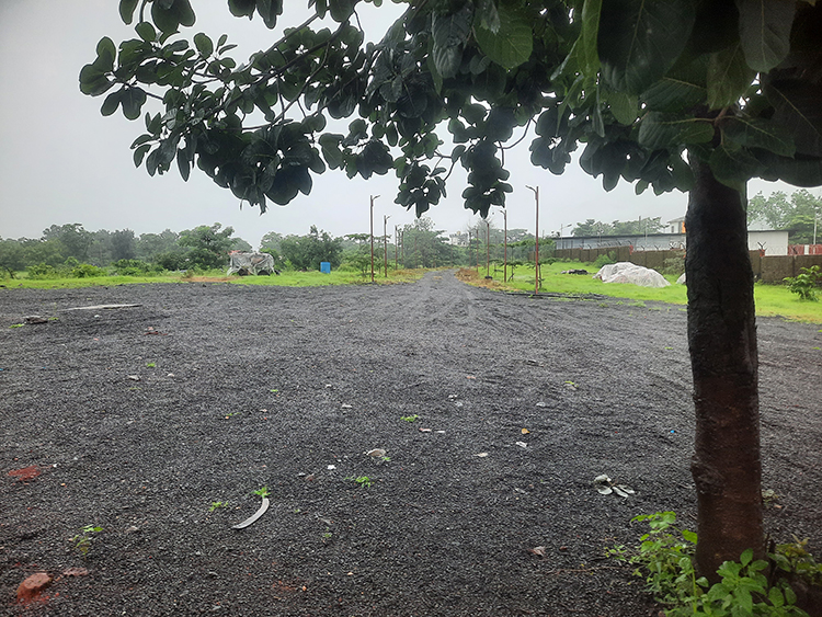 Approach Road and Parking
