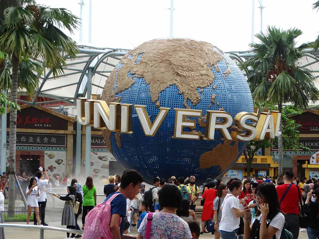 Entrance to Universal Studios