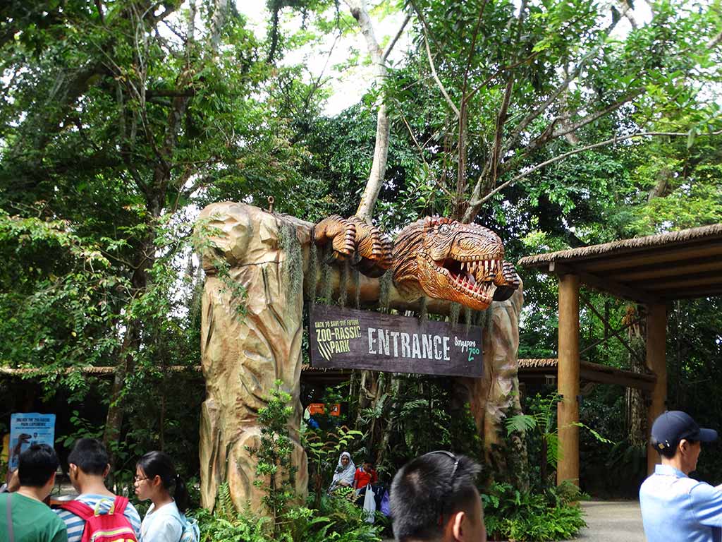 Entrance to Jurassic Park