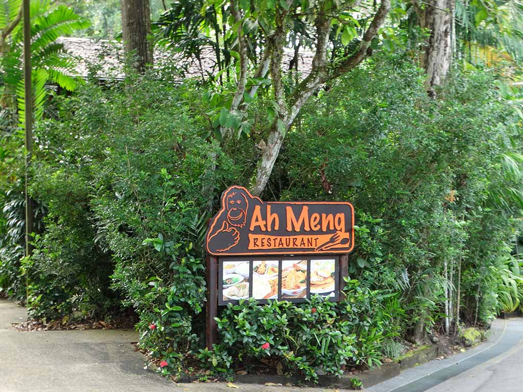Ah Meng Restaurant inside the Zoo