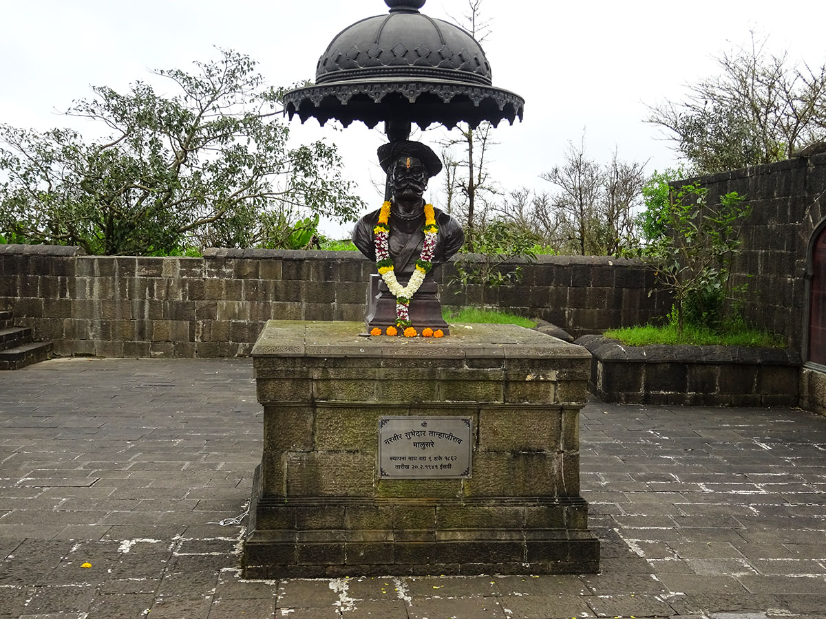 Statues of Maratha warriors