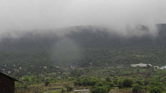 Cloudy mountains