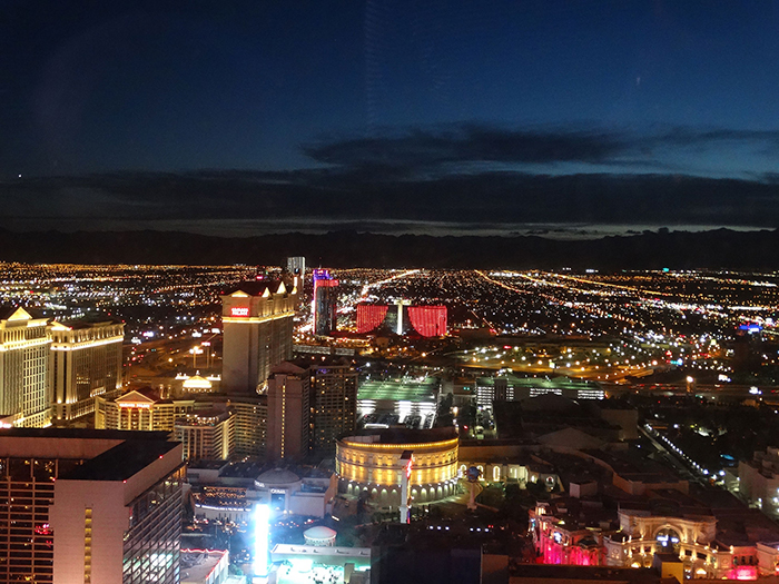View from High Roller Ride