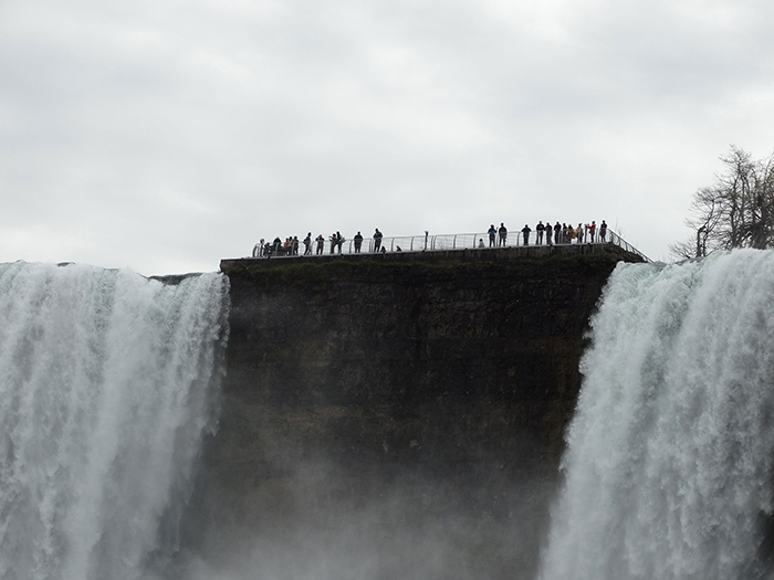 Divided Fall at Niagara