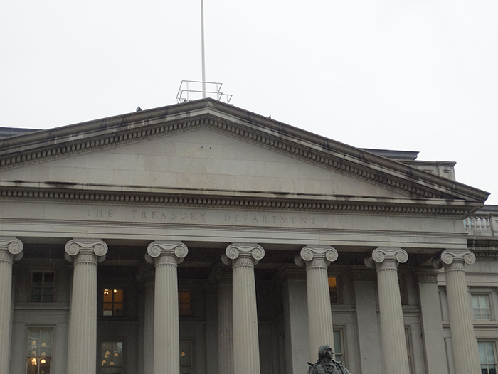 US Treasury Building