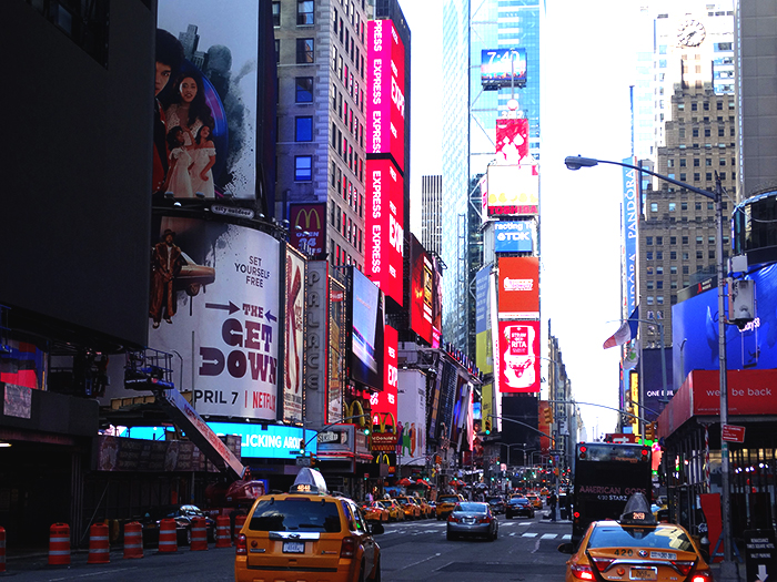 Illumination at Times Square, New York