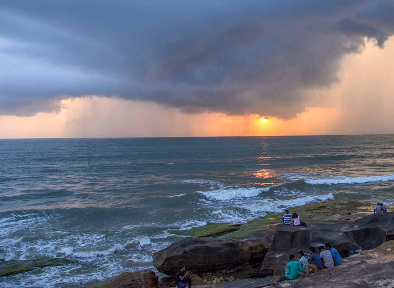 Sunset at Someshwar Beach
